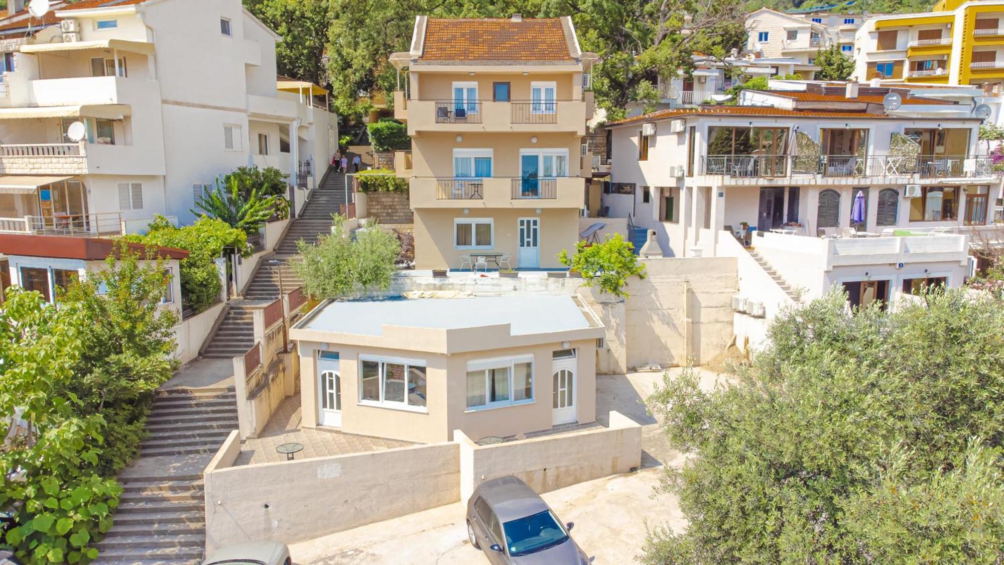 Apartments Vjera Petrovac na moru Exterior foto